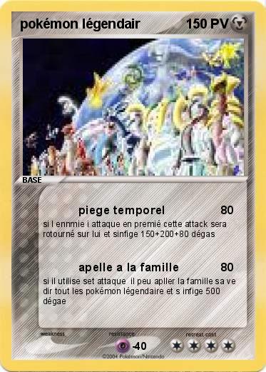 Pokemon pokémon légendair