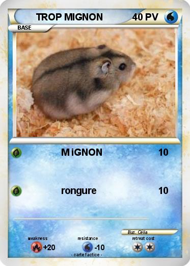 Pokemon TROP MIGNON