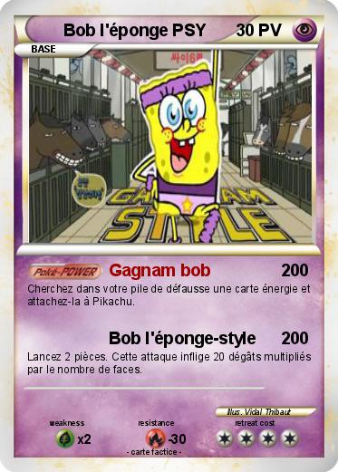 Pokemon Bob l'éponge PSY