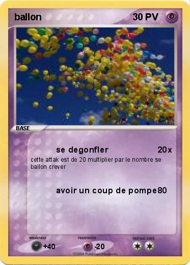 Pokemon ballon