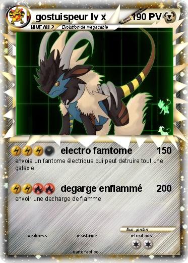 Pokemon gostuispeur lv x