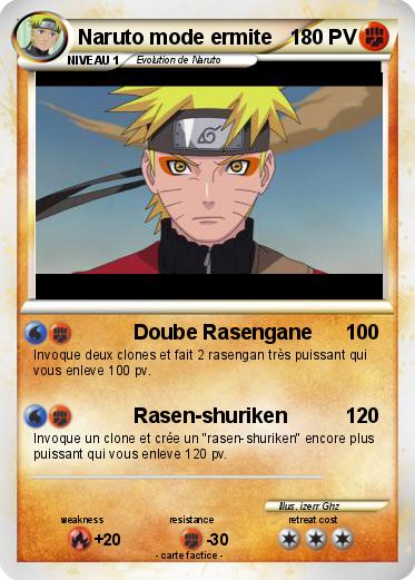 Pokemon Naruto mode ermite