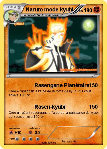 Pokemon Naruto mode kyubi