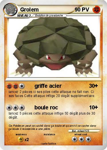 Pokemon Grolem