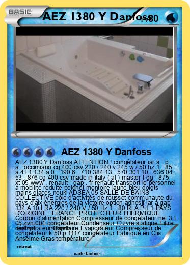 Pokemon AEZ 1380 Y Danfoss