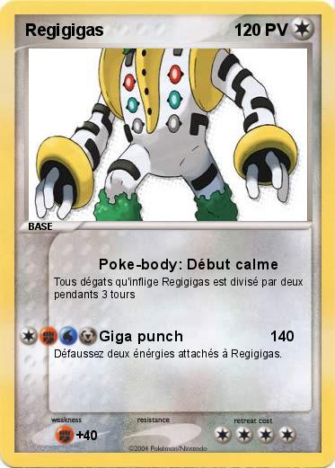 Pokemon Regigigas