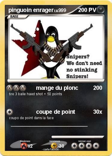 Pokemon pinguoin enrager