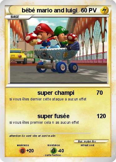 Pokemon bébé mario and luigi