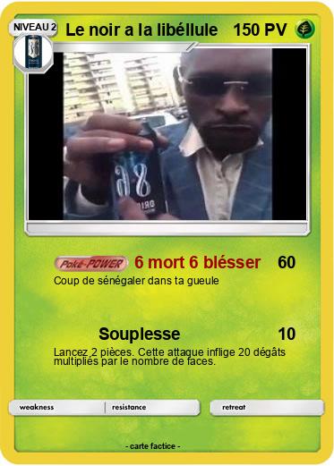 Pokemon Le noir a la libéllule