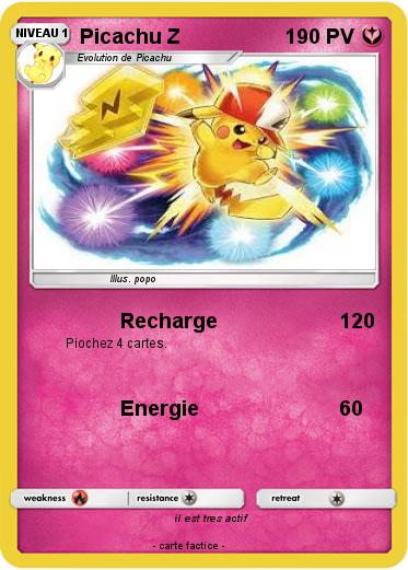 Pokemon Picachu Z