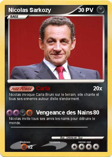 Pokemon Nicolas Sarkozy
