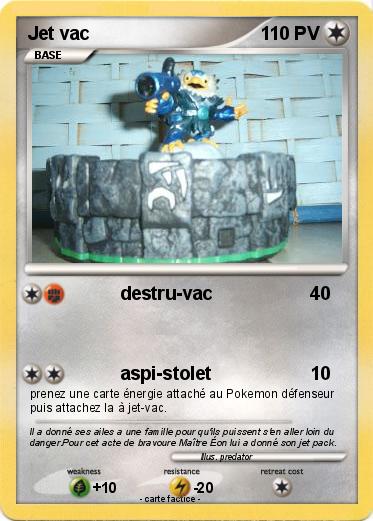 Pokemon Jet vac