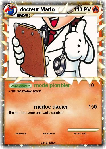 Pokemon docteur Mario