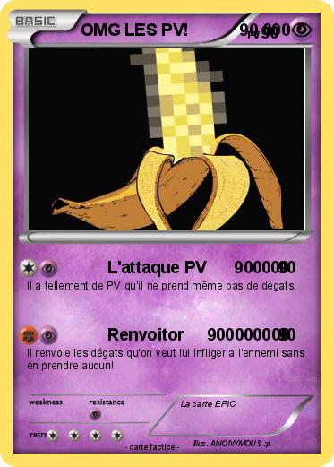 Pokemon OMG LES PV!           90 000