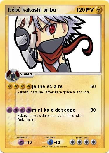 Pokemon bébé kakashi anbu