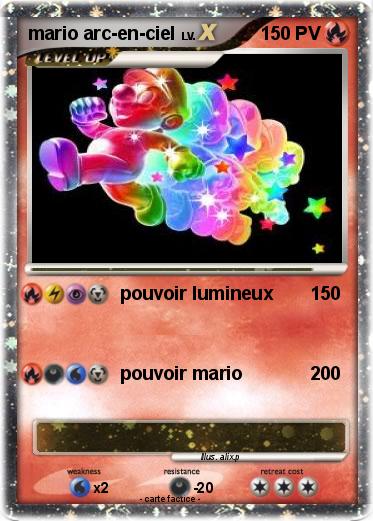 Pokemon mario arc-en-ciel