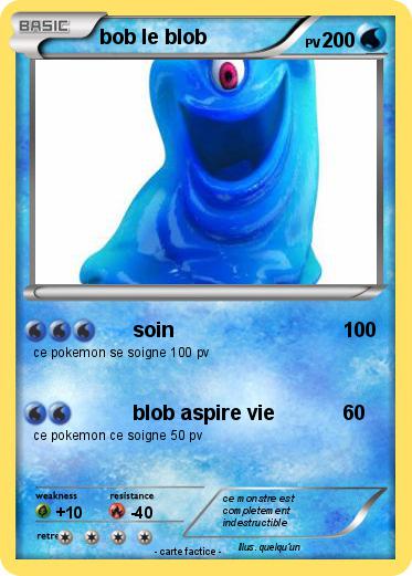 Pokemon bob le blob
