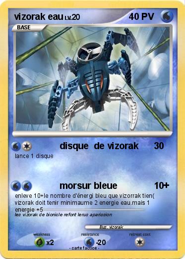 Pokemon vizorak eau