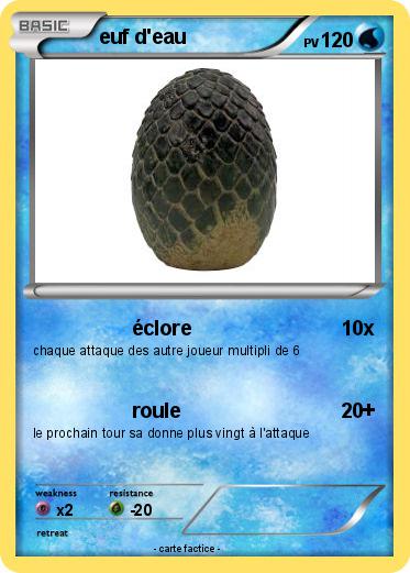 Pokemon euf d'eau