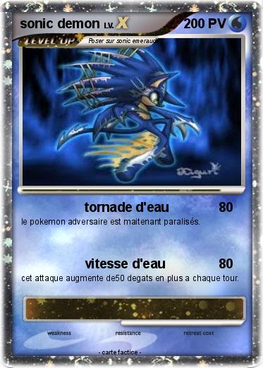 Pokemon sonic demon