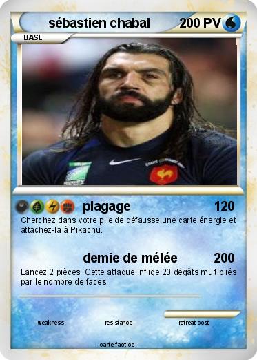 Pokemon sébastien chabal