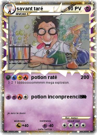 Pokemon savant taré