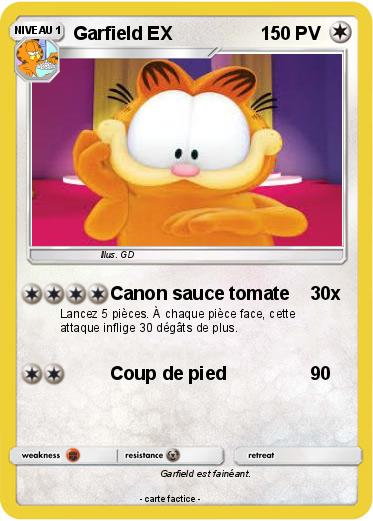 Pokemon Garfield EX