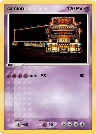 Pokemon camion