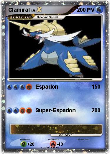 Pokemon Clamiral