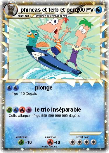 Pokemon phineas et ferb et perry