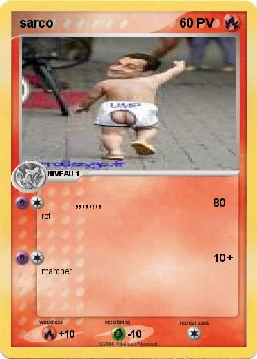 Pokemon sarco