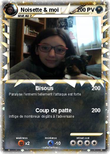 Pokemon Noisette & moi