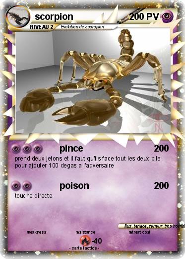 Pokemon scorpion