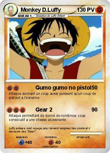 Pokemon Monkey D.Luffy