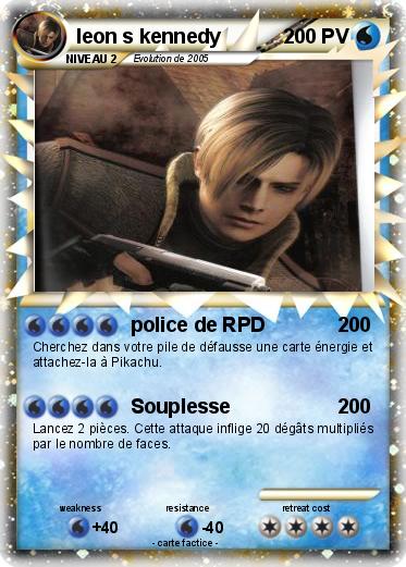 Pokemon leon s kennedy