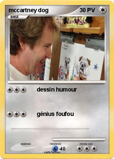 Pokemon mccartney dog