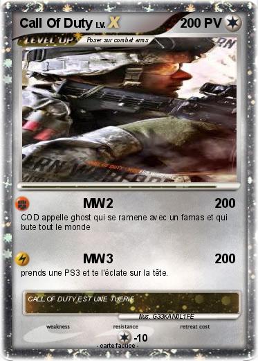 Pokemon Call Of Duty