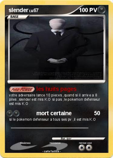 Pokemon slender