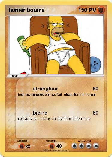 Pokemon homer bourré