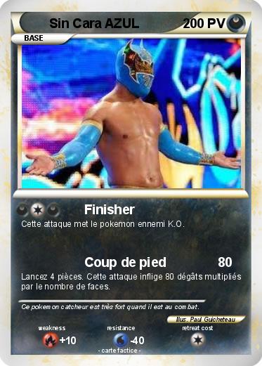 Pokemon Sin Cara AZUL