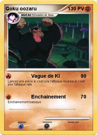 Pokemon Goku oozaru