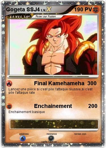 Pokemon Gogeta SSJ4