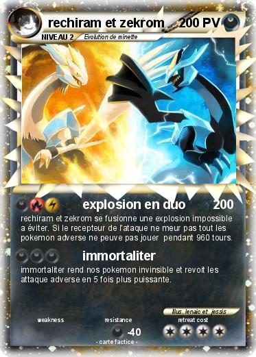 Pokemon rechiram et zekrom