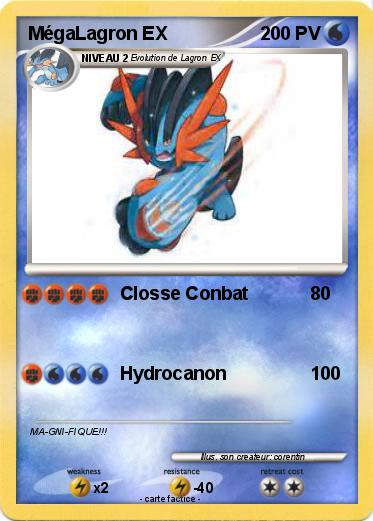 Pokemon MégaLagron EX