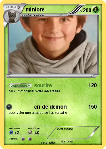 Pokemon miniore