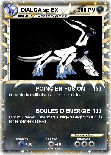 Pokemon DIALGA sp EX