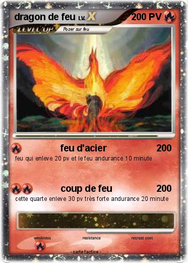 Pokemon dragon de feu