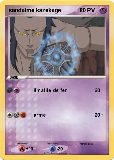 Pokemon sandaime kazekage