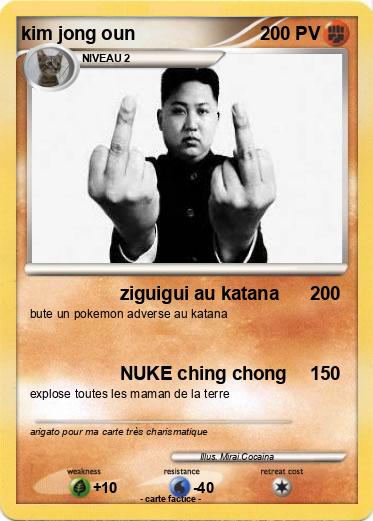 Pokemon kim jong oun