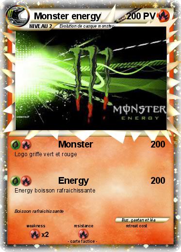 Pokemon Monster energy